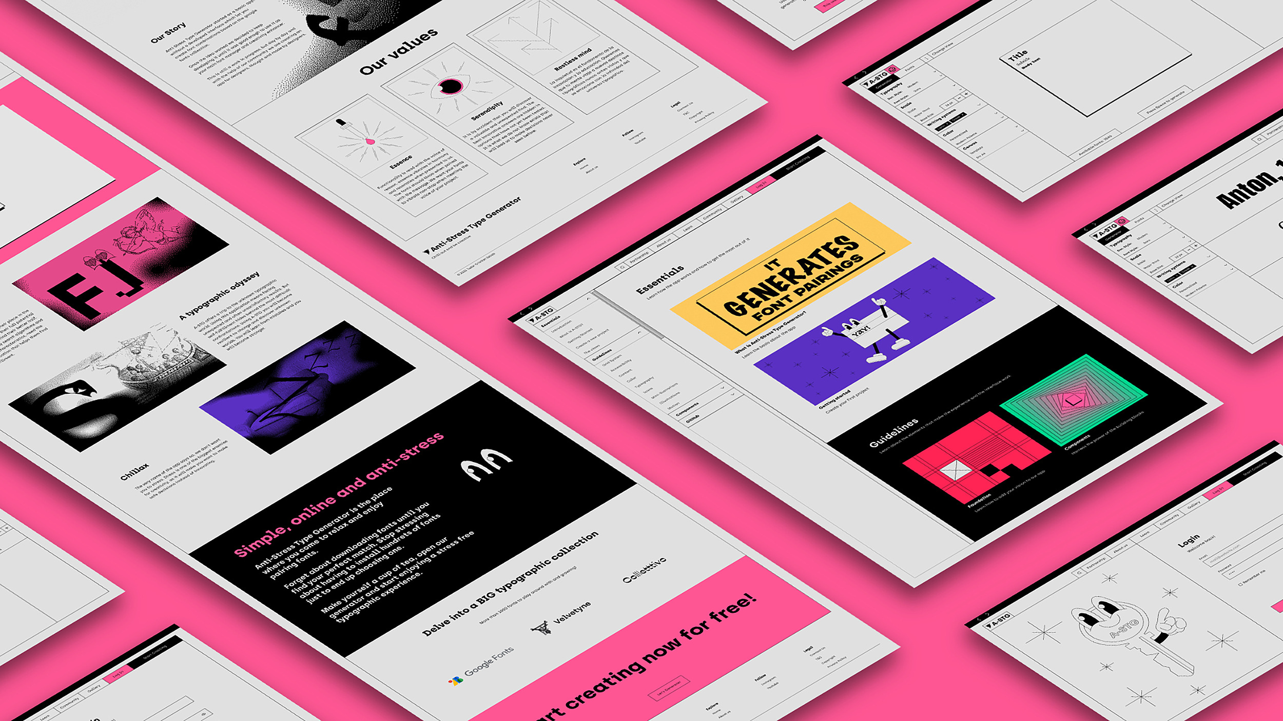 Anti-stress type generator